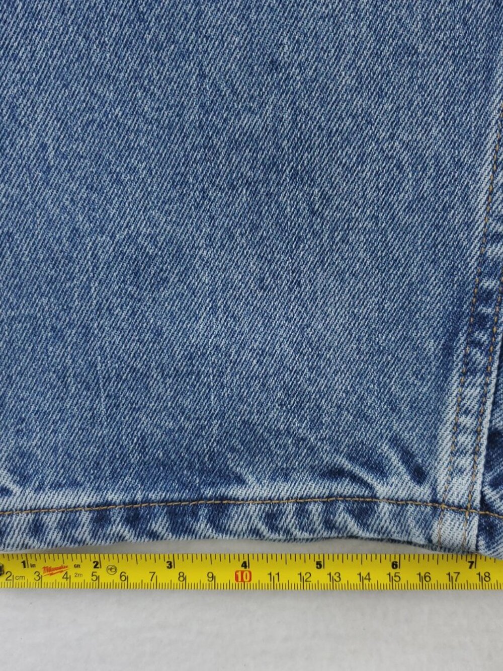 Levi's 560 Jeans Vintage 90s Denim Loose Fit Straight Leg "13 JR. S" 32x30 - Picture 9 of 10
